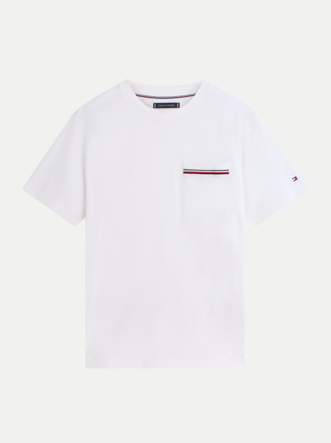 Tommy Hilfiger T-Shirt aus Piqué-Jersey bei Robert Ley