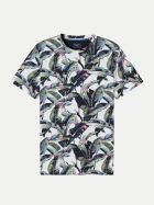 OLYMP T-Shirt mit Rundhals 00-weiss bei Robert Ley