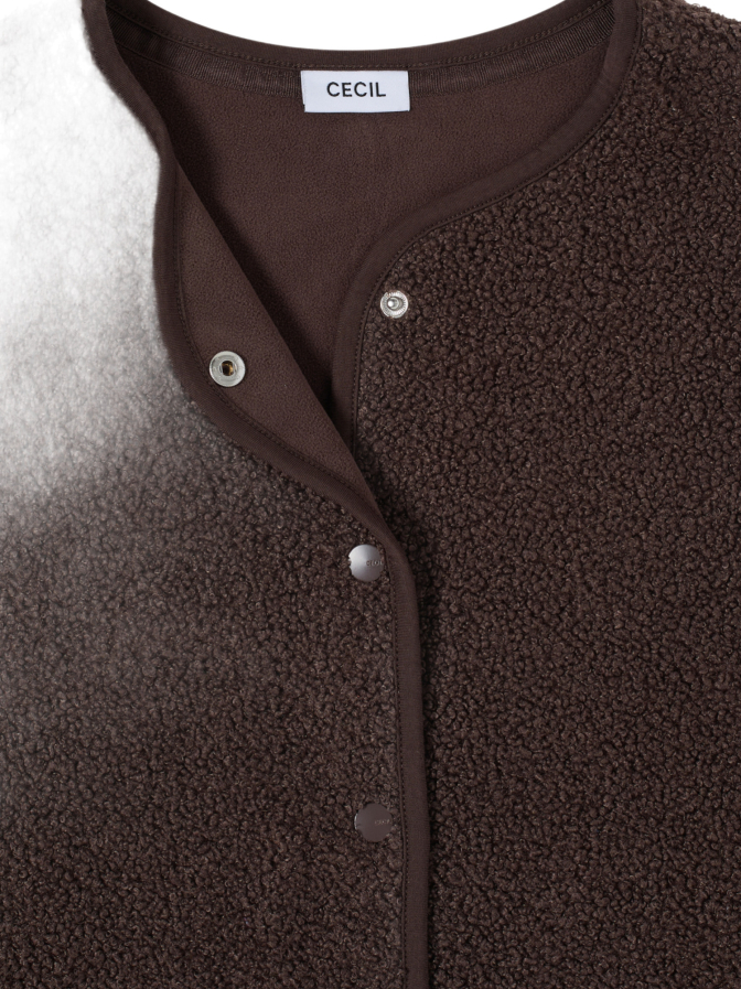 CECIL Weste in Wolloptik bei Robert Ley