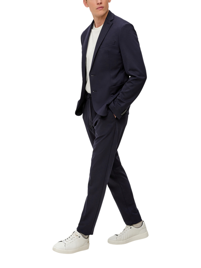 s.Oliver BLACK LABEL Slim-Fit Sakko aus Stretch-Jersey bei Robert Ley