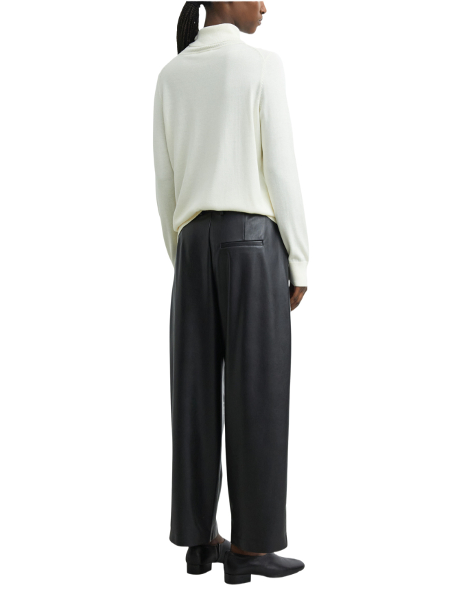 Comma Wide-Leg Kunstlederhose bei Robert Ley