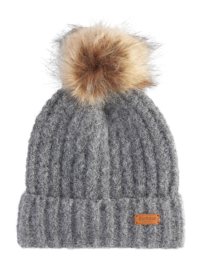 Barbour Geschenkset Beanie Saltburn & Schal Tartan bei Robert Ley