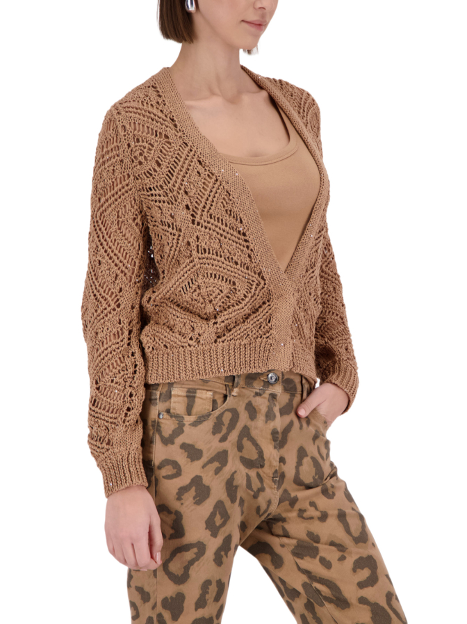 Monari Ajour Strickjacke bei Robert Ley