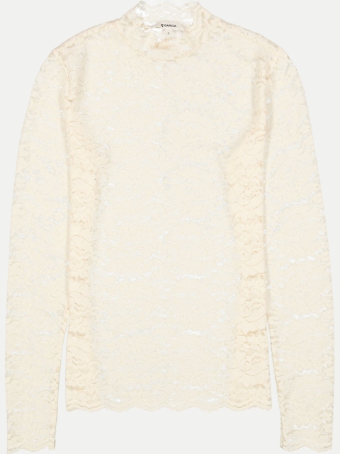 Garcia Langarmshirt aus Spitze bei Robert Ley
