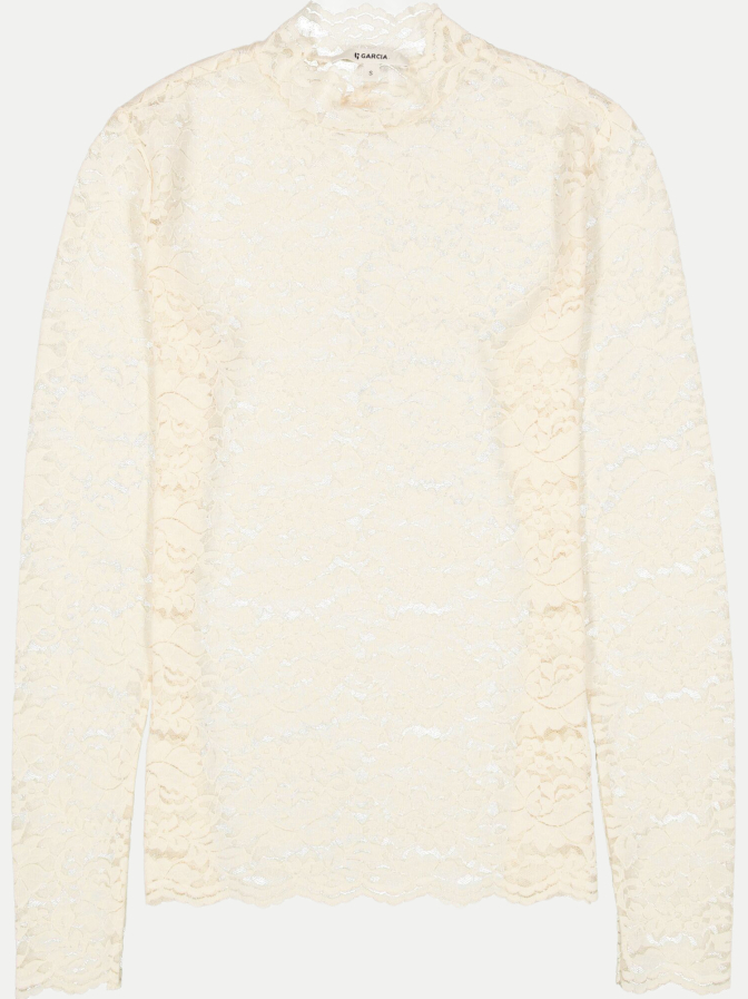 Garcia Langarmshirt aus Spitze bei Robert Ley