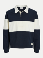 Jack & Jones Colour Blocking Sweatshirt JORFREDERIKSBERG 175917-Sky Captain bei Robert Ley
