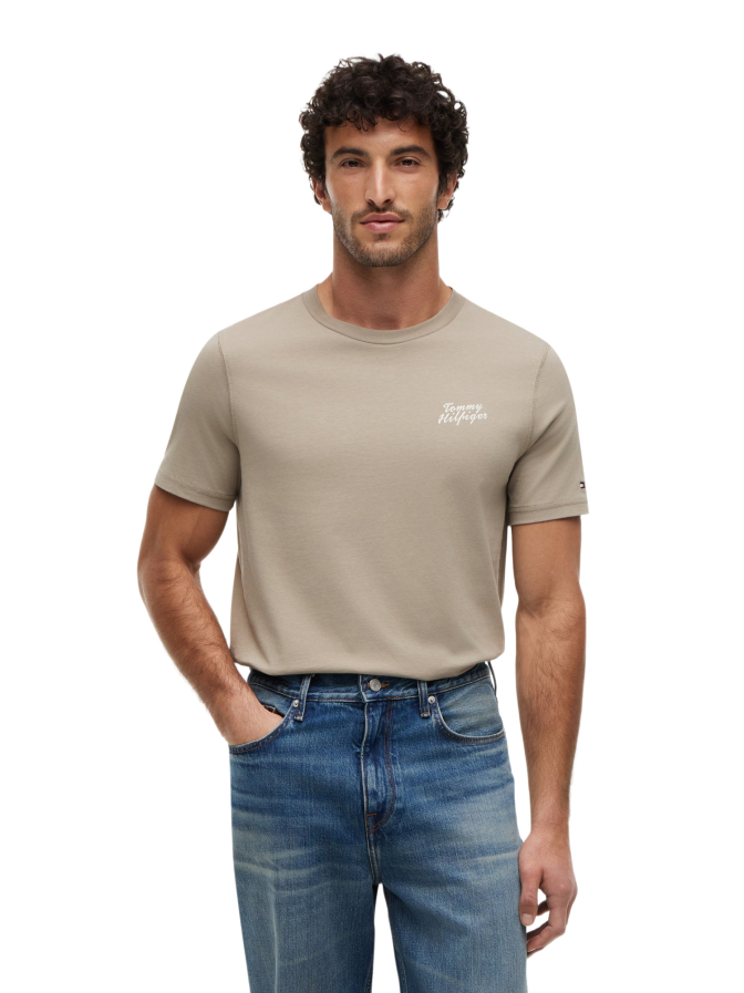 Tommy Hilfiger T-Shirt mit Rückenprint bei Robert Ley