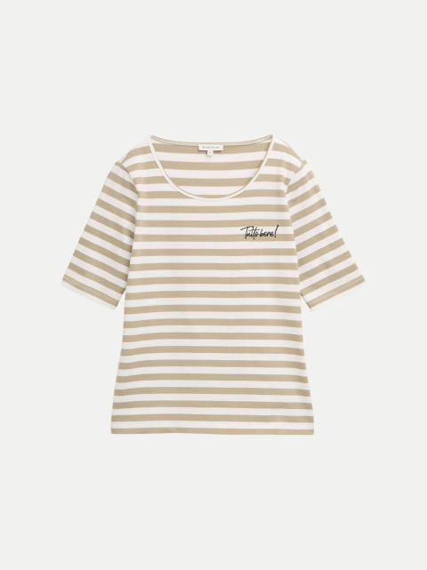 Tom Tailor Casual T-Shirt Gestreift bei Robert Ley