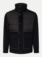 Windsor Men Wolljacke Sibillo im Stepp-Material-Mix 401-Dark Blue 401 bei Robert Ley