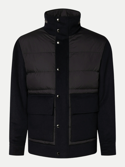 Windsor Men Wolljacke Sibillo im Stepp-Material-Mix bei Robert Ley