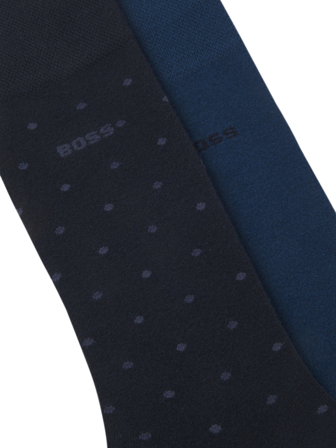 BOSS Zweier-Pack mittelhohe Socken bei Robert Ley