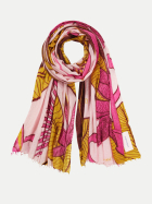 Purschoen Kaschmirschal 8003 Flamingo woven sweet dreams bei Robert Ley