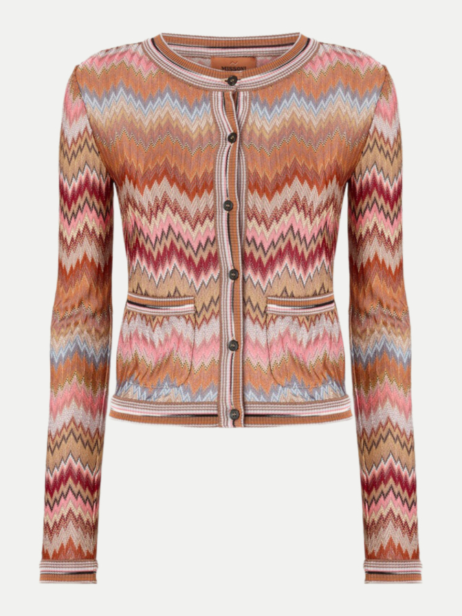 MISSONI Cardigan mit Snake-Chevron-Motiv bei Robert Ley