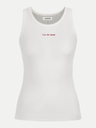 Ladneri Tanktop Embroidery white bei Robert Ley