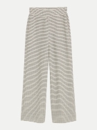 Tom Tailor Denim Strickhose mit elastischem Bund 40392-white black knit stripe bei Robert Ley