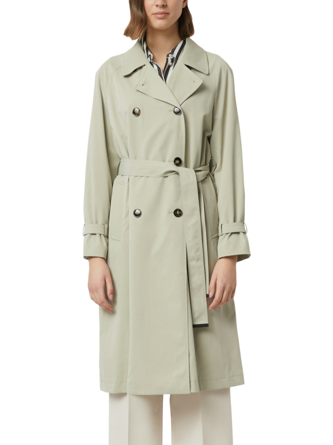 Comma Trenchcoat mit Bindegürtel bei Robert Ley