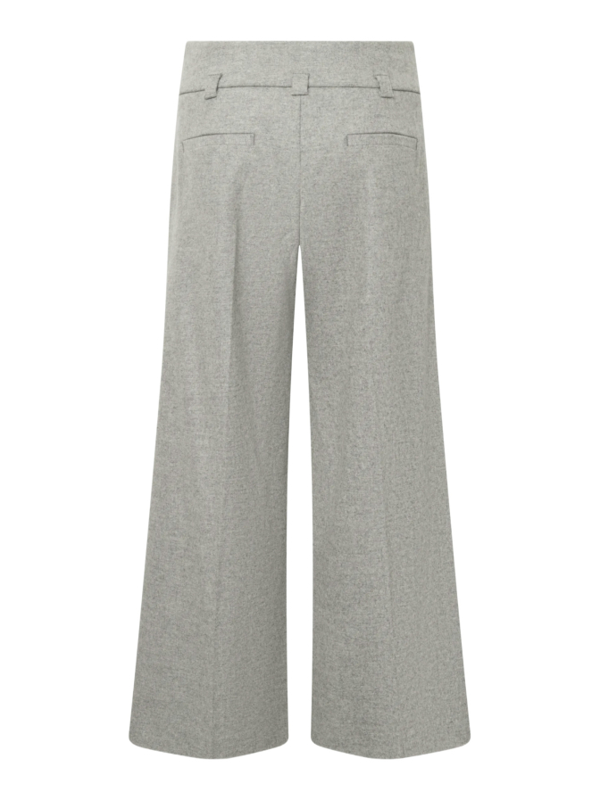 Windsor Women Wide-Leg Wollhose mit Bügelfalte bei Robert Ley