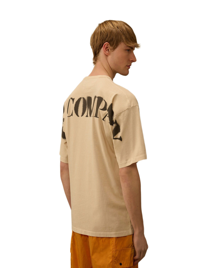 C.P. Company T-Shirt mit Big Back Application bei Robert Ley