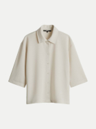 someday Blusenshirt in Strickoptik Kulea 20003-natural glaze bei Robert Ley