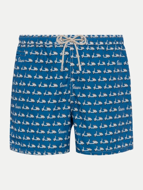 MC2 Saint Barth Badeshorts mit Vespa-Print bei Robert Ley