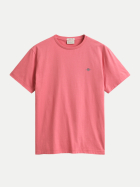 Gant T-Shirt mit Logostickerei 622-ROSE PINK bei Robert Ley