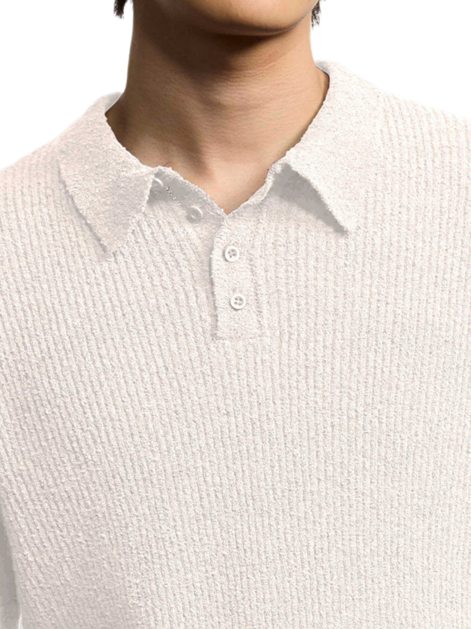 KIEFERMANN Strickpolo Curyus in Bouclé bei Robert Ley