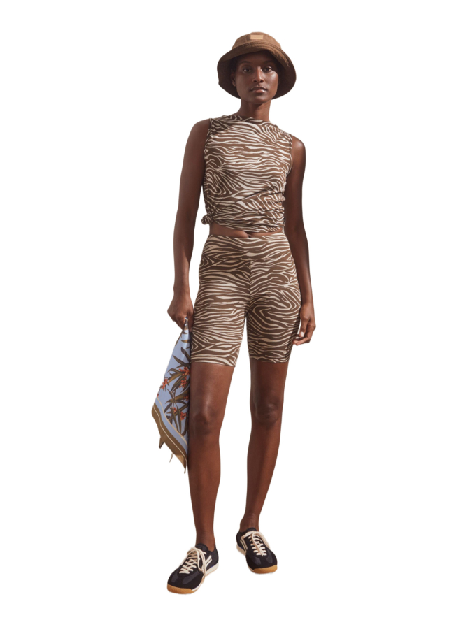 ARMEDANGELS Zebramuster Shorts bei Robert Ley