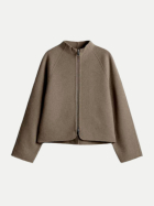 Opus Doubleface Jacke Helisu 20044-light mocca bei Robert Ley