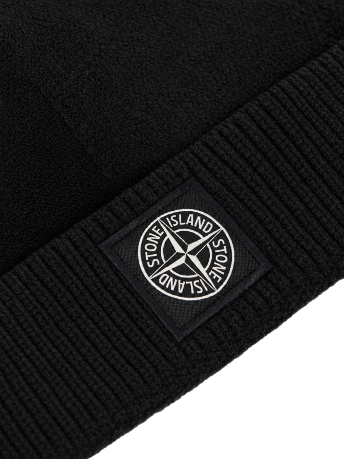 Stone Island Mütze aus Stretch-RWS-Wolle bei Robert Ley