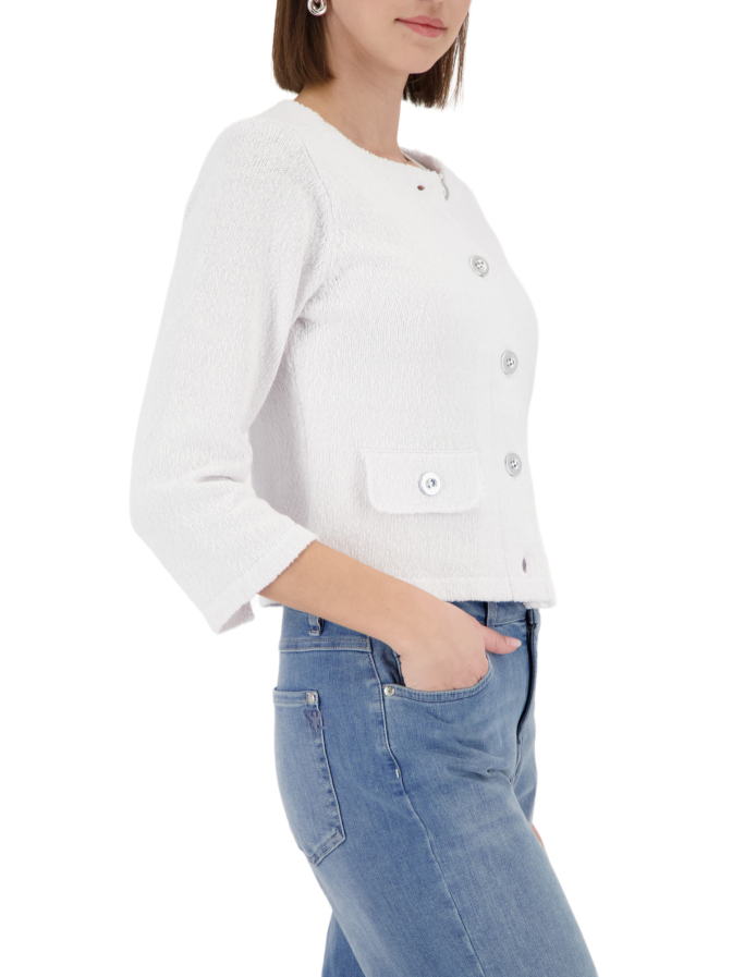 Monari Strickjacke aus  Flammgarn bei Robert Ley
