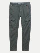 Tom Tailor Casual Tapered-Fit Cargo-Hose TTTYLER 14406-Darkest Olive bei Robert Ley