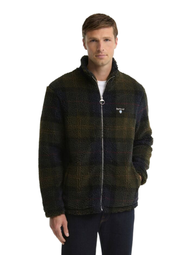 Barbour Fleecejacke Tartan bei Robert Ley