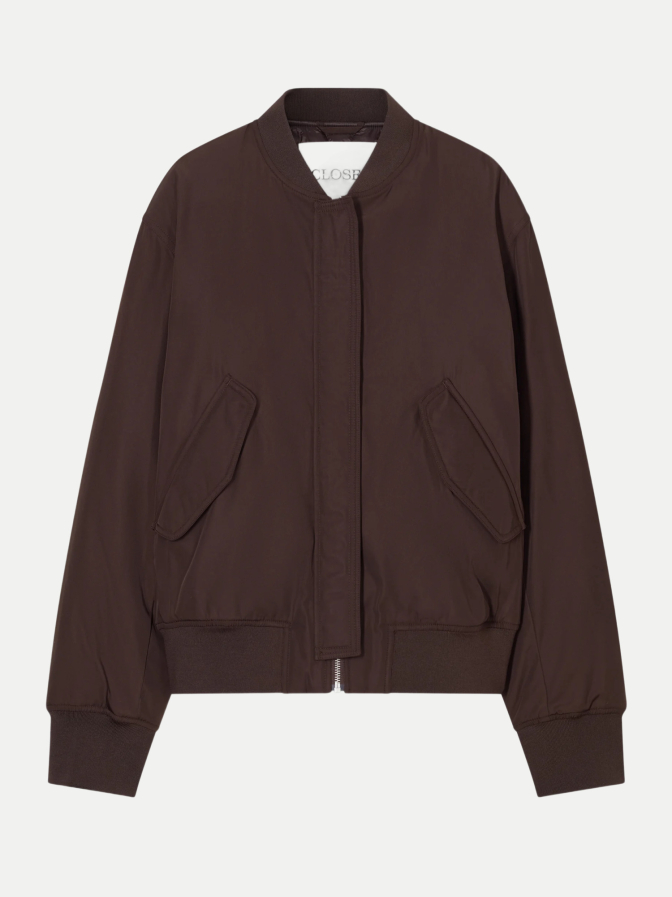 Closed Regular-Fit Bomberjacke bei Robert Ley