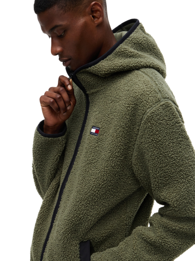 Tommy Jeans Badge Hoodie mit Reißverschluss bei Robert Ley