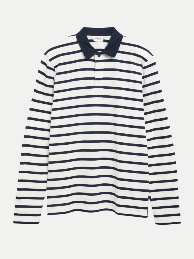 s.Oliver RED LABEL Polo-Shirt mit Streifen bei Robert Ley