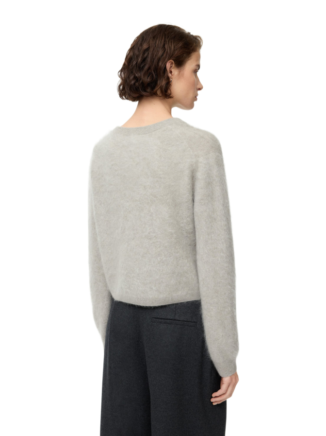 Soft Goat Kaschmir-Strickjacke mit Argyle-Muster bei Robert Ley