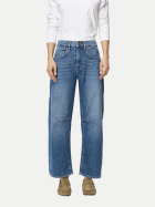 MAC Barrel-Fit Jeans OHIO D576 mid blue u-Trousers MAC Ladie bei Robert Ley