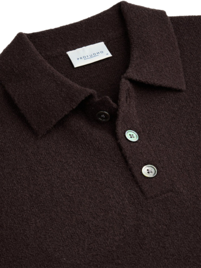 PROFUOMO Strick-Poloshirt Langarm bei Robert Ley
