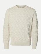 SELECTED HOMME Strickpullover 187118001-Silver Birch/Melange bei Robert Ley