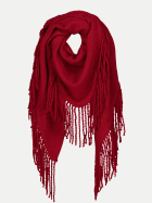 Monari Schal mit Fransen 319-red dahlia bei Robert Ley