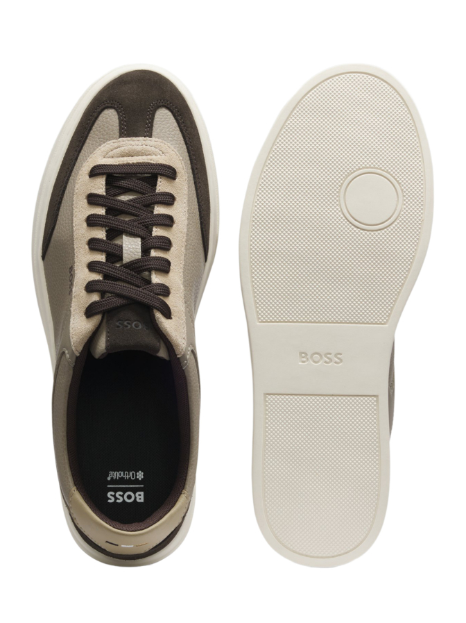 BOSS Black Sneaker Kieran mit Veloursleder bei Robert Ley