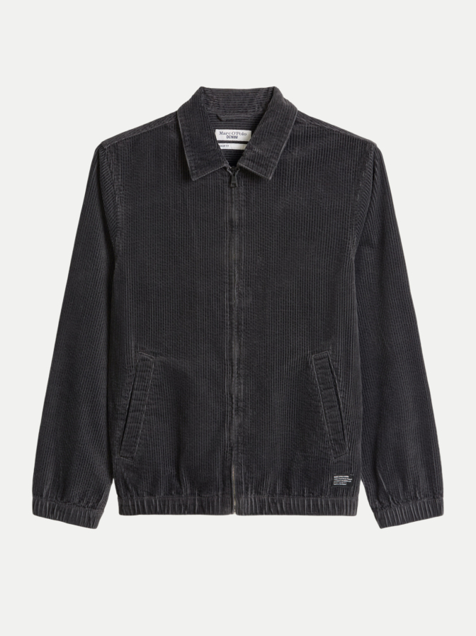 Marc O'Polo DENIM Cord-Overshirt mit Reißverschluss bei Robert Ley