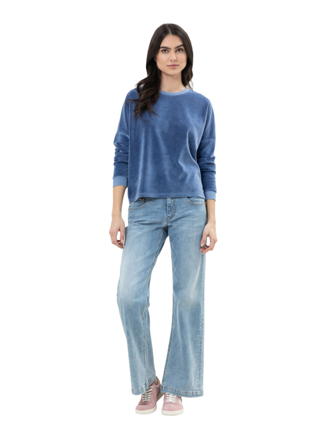 Herrlicher Jersey Smila Velour bei Robert Ley