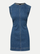 Veronica Beard Mini-Jeanskleid Imara DK_BB dark bright blue bei Robert Ley
