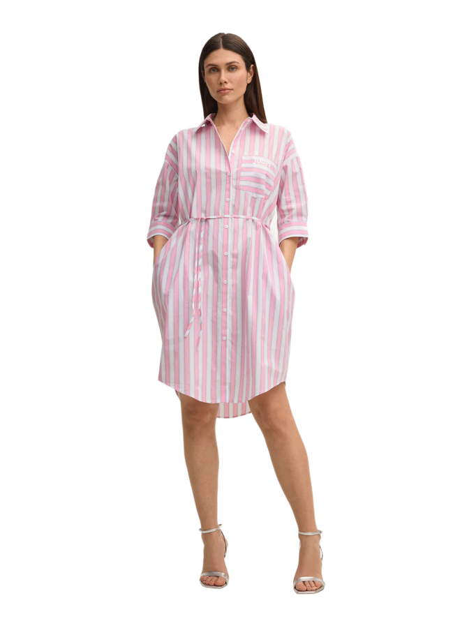 JOOP! JEANS Gestreiftes Hemdblusenkleid bei Robert Ley