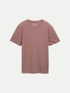 Tom Tailor Denim T-Shirt aus Piqué-Stoff 11064-rose taupe bei Robert Ley