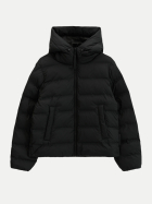 Marc O'Polo DENIM Steppjacke mit Kapuze 0001-Black bei Robert Ley
