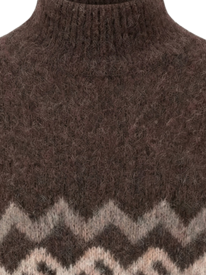 Fynch-Hatton Pullover mit Norwegermuster bei Robert Ley