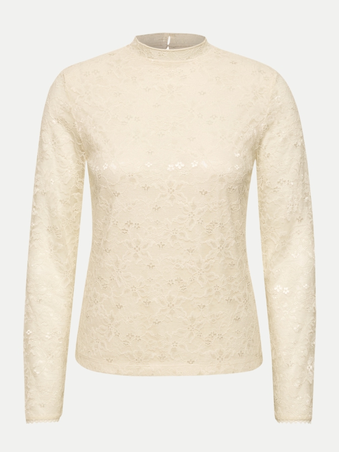 Street One Gemustertes Shirt mit Turtleneck bei Robert Ley