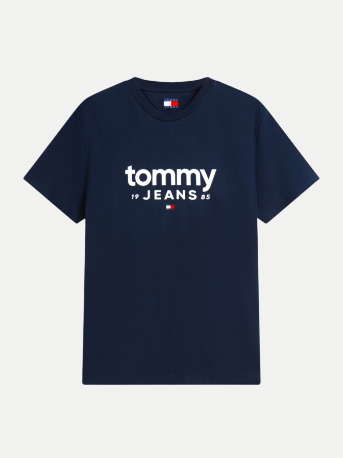 Tommy Jeans T-Shirt mit Logo-Print bei Robert Ley